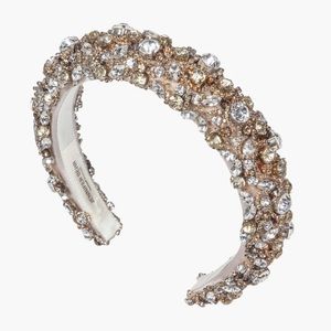 Jennifer Behr Edetta Crystal Hand Embellished Headband